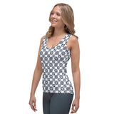 Adinkra vibes Sublimation Cut & Sew Tank Top - Objet D'Art