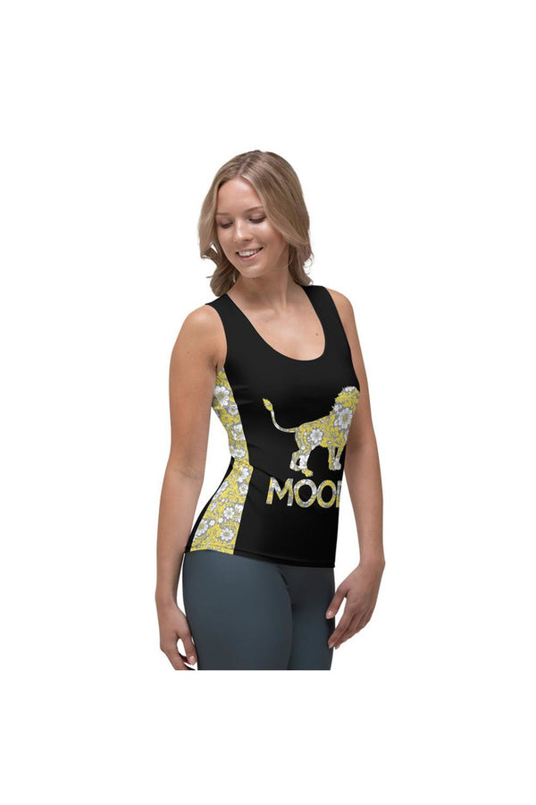 Mood Floral Lion Tank Top - Objet D'Art