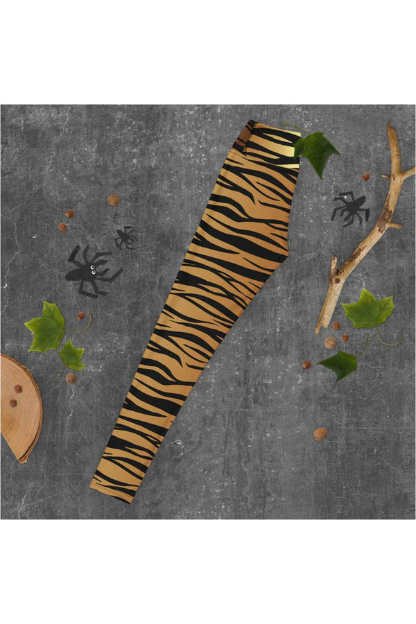 Tiger Print Yoga Leggings - Objet D'Art