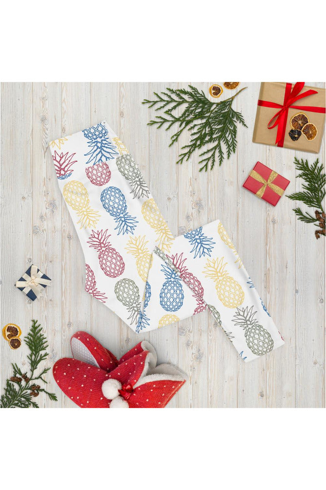 Pineapple Panache Yoga Leggings - Objet D'Art