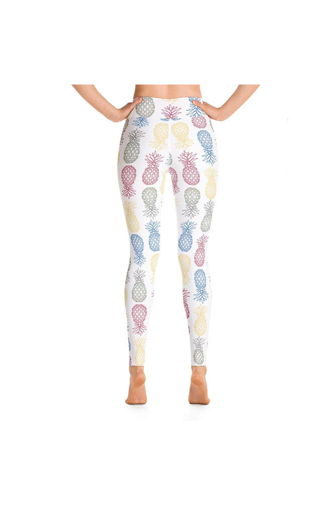 Pineapple Panache Yoga Leggings - Objet D'Art