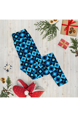 Bauhaus Blue Yoga Leggings - Objet D'Art