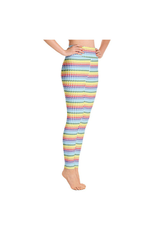 Rainbow Yoga Leggings - Objet D'Art