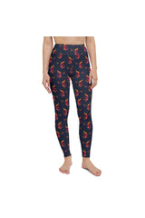 Phoenix Rising Yoga Leggings - Objet D'Art
