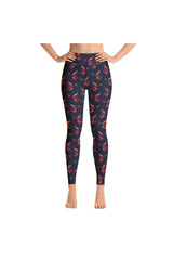 Phoenix Rising Yoga Leggings - Objet D'Art
