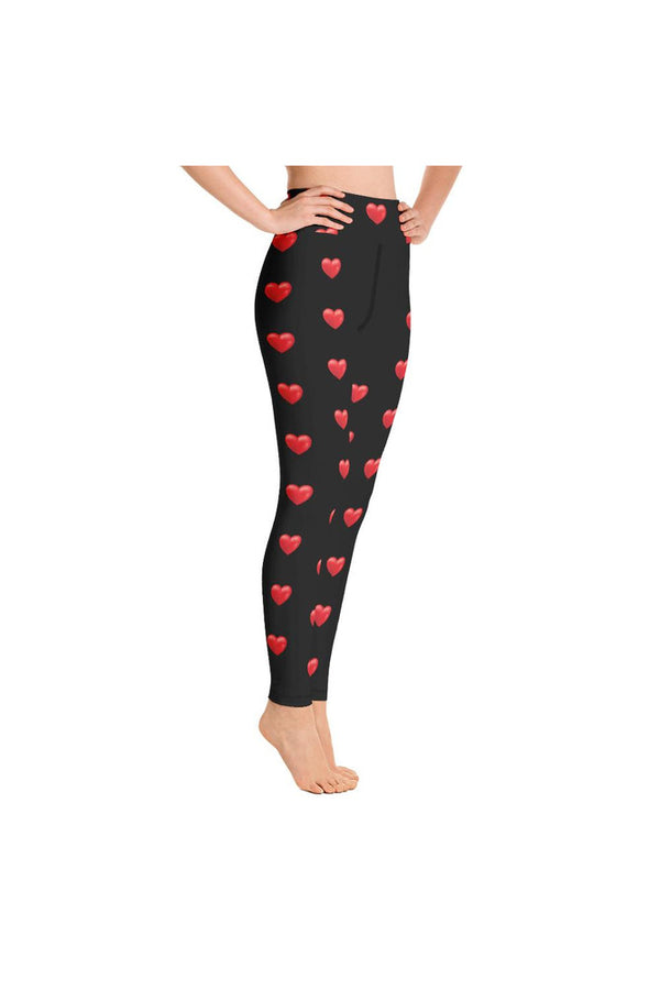 Valentines Yoga Leggings - Objet D'Art