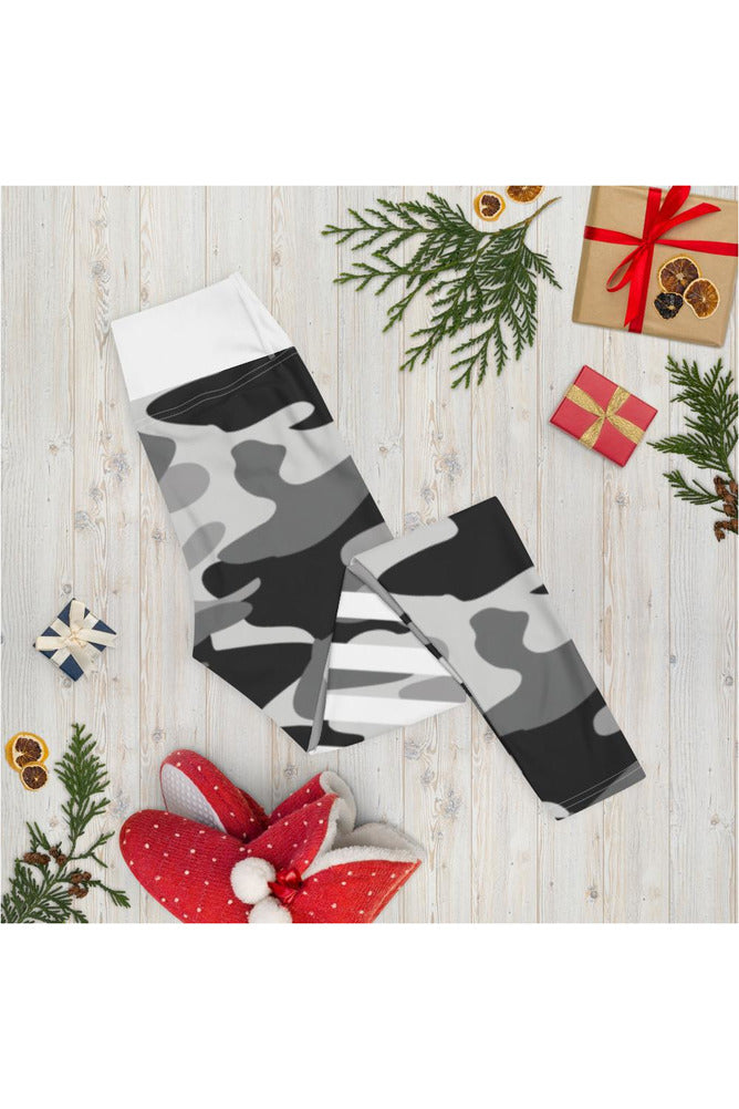 Camo Style Yoga Leggings - Objet D'Art