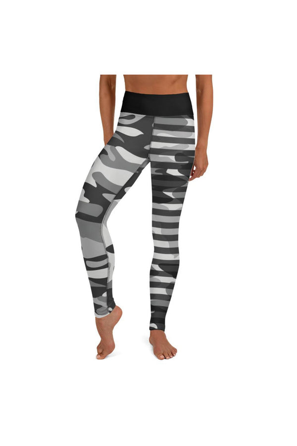 Camo Style Yoga Leggings - Objet D'Art
