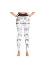 Preamble of the Constitution Yoga Leggings - Objet D'Art