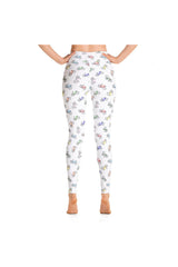 Bicycle Print Yoga Leggings - Objet D'Art