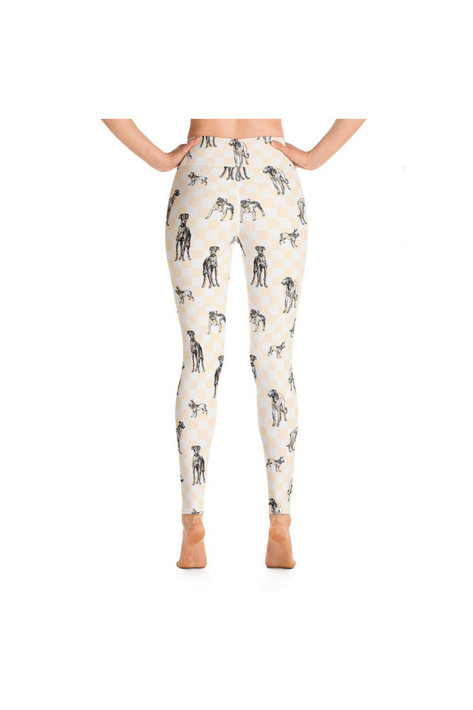 Pooch Power Yoga Leggings - Objet D'Art