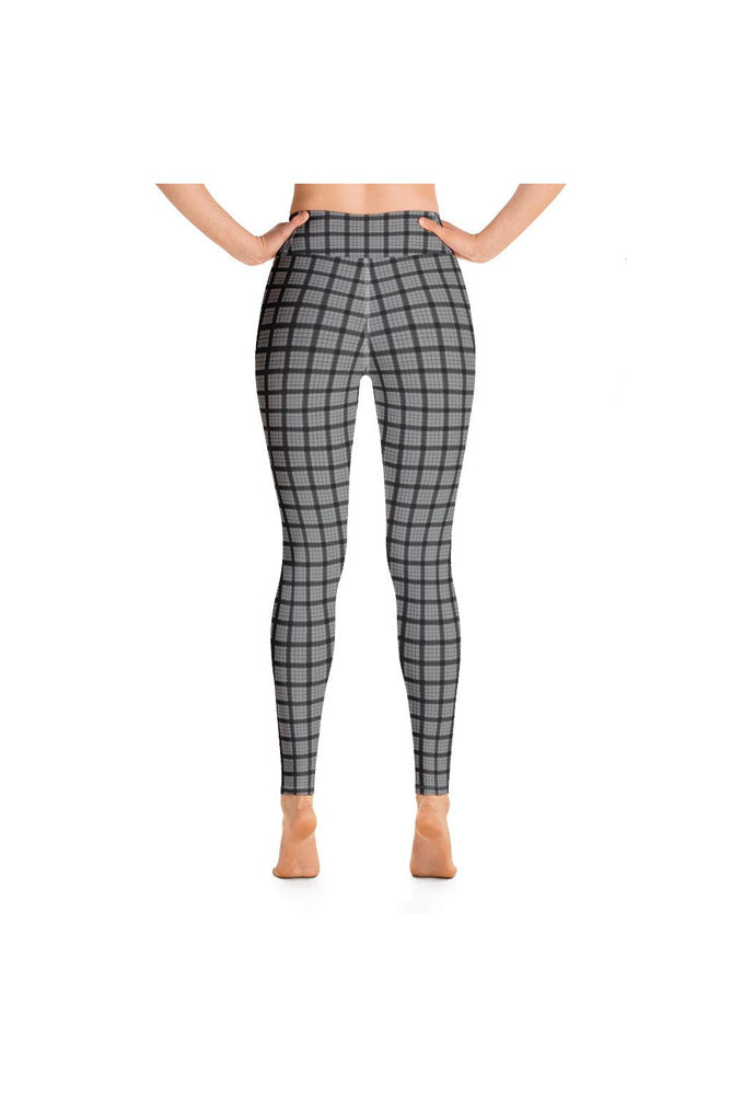 Checkered Yoga Leggings - Objet D'Art