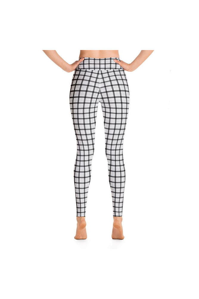 Plaid Yoga Leggings - Objet D'Art