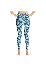 Painted Abstraction Yoga Leggings - Objet D'Art