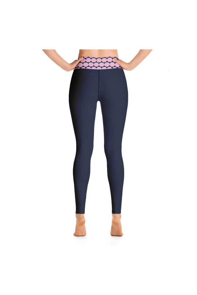 Dot Accented Yoga Leggings - Objet D'Art