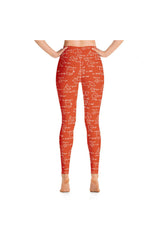 Geometric Volume Yoga Leggings - Objet D'Art