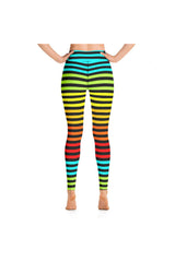 Striped Yoga Leggings - Objet D'Art