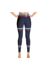 Striped Yoga Leggings - Objet D'Art