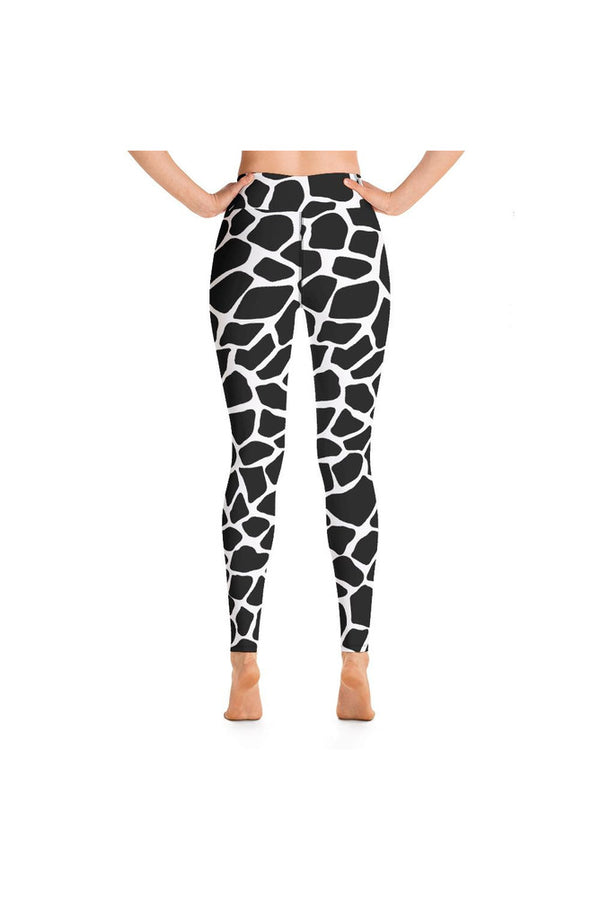 Cow Print Yoga Leggings - Objet D'Art