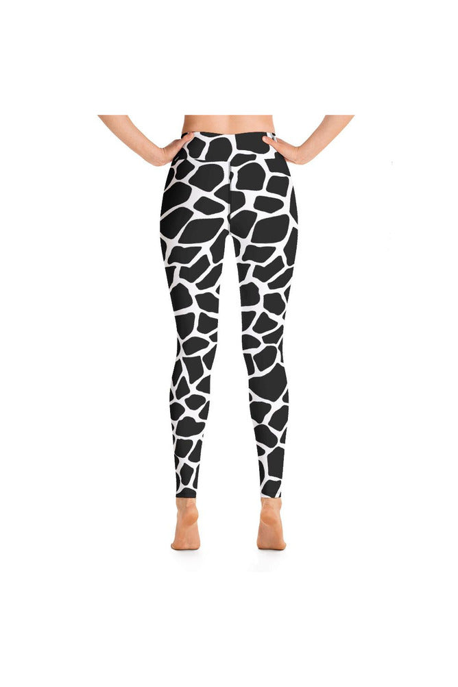 Cow Print Yoga Leggings - Objet D'Art