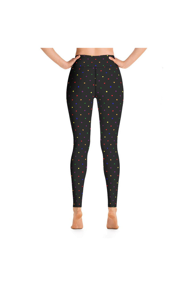 Rainbow Drops Yoga Leggings - Objet D'Art