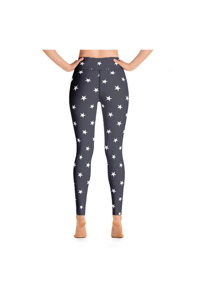 Patriotic Stars Yoga Leggings - Objet D'Art