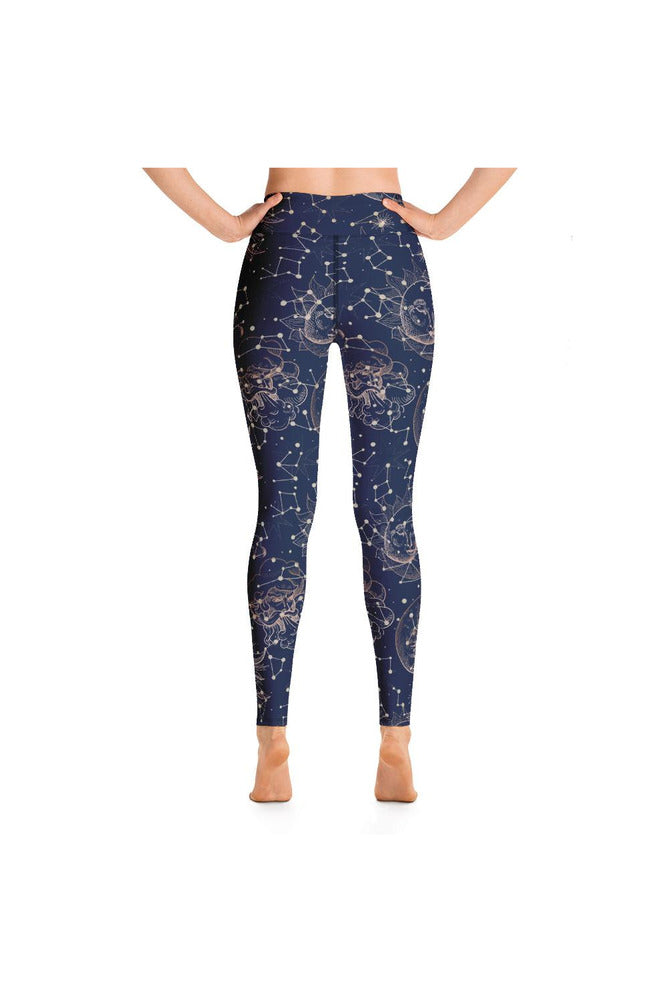 Zodiac Constellation Yoga Leggings - Objet D'Art