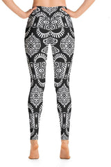 Arabesque Yoga Leggings - Objet D'Art