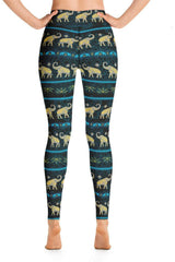 Elephant Parade Yoga Leggings - Objet D'Art