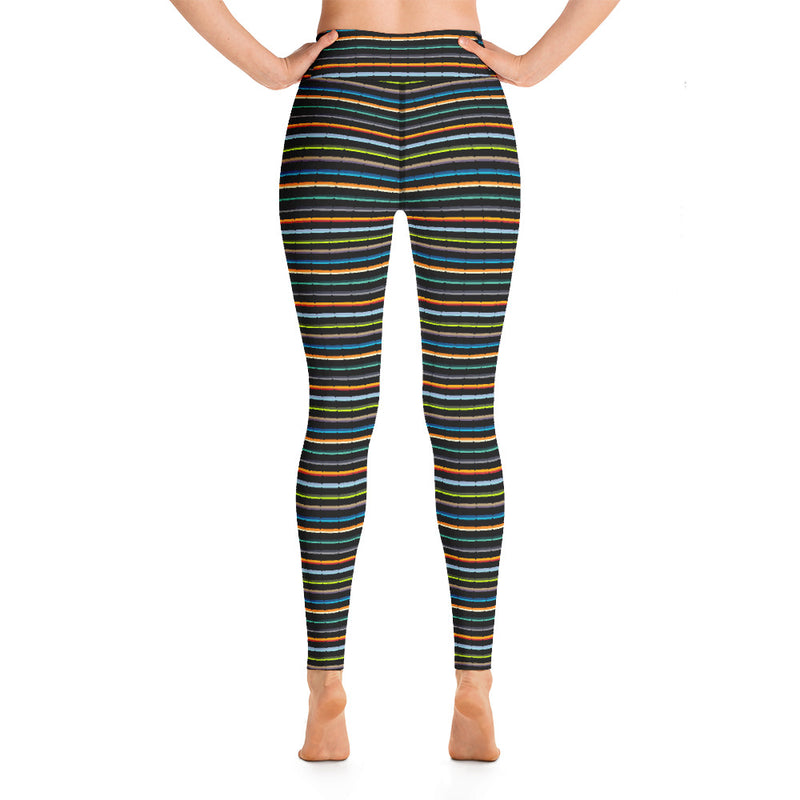 Polychromatic Yoga Leggings - Objet D'Art