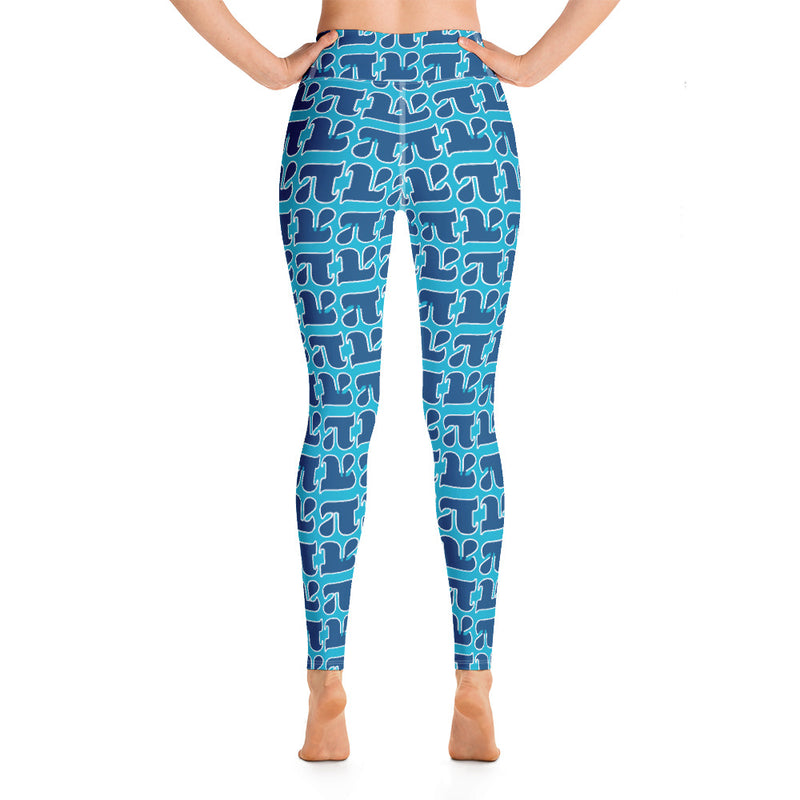 Pi Print Yoga Leggings - Objet D'Art