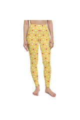 Hearts Yoga Leggings - Objet D'Art