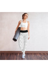Preamble of the Constitution Yoga Leggings - Objet D'Art