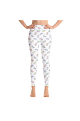 Bicycle Print Yoga Leggings - Objet D'Art