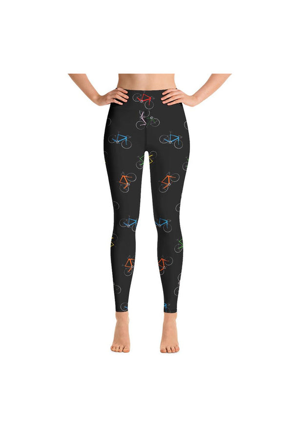 Cycle of Happiness Yoga Leggings - Objet D'Art
