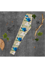 Floral Yoga Leggings - Objet D'Art