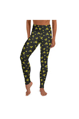Daisies Yoga Leggings - Objet D'Art