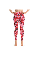 Bauhaus Blush Yoga Leggings - Objet D'Art