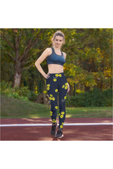 Daisies Yoga Leggings - Objet D'Art