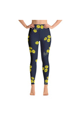 Daisies Yoga Leggings - Objet D'Art