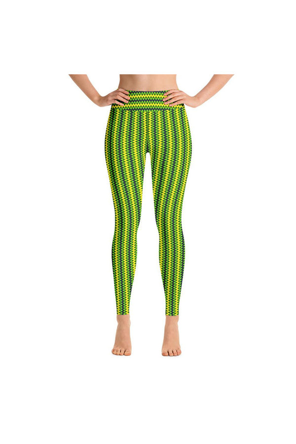 Green Machine Yoga Leggings - Objet D'Art