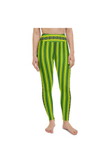 Jagged Mandala Yoga Leggings - Objet D'Art