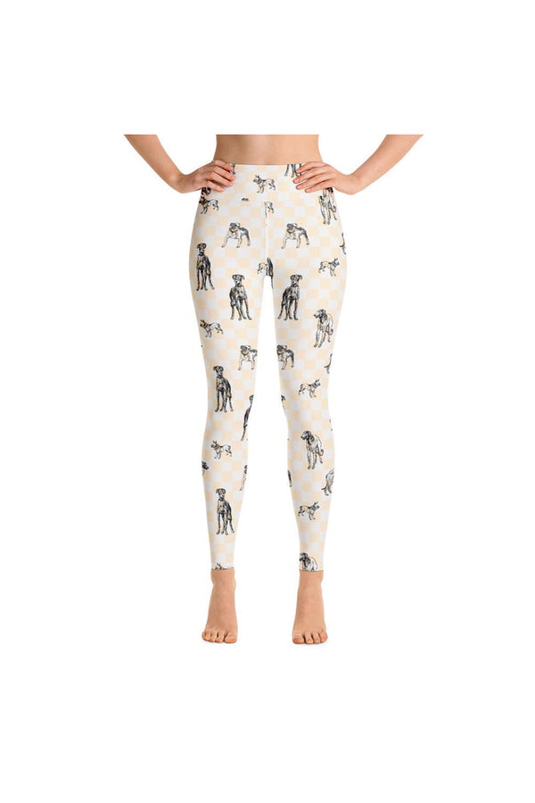 Pooch Power Yoga Leggings - Objet D'Art