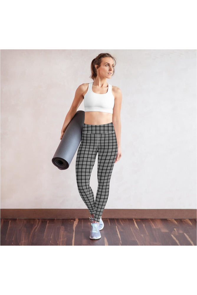 Checkered Yoga Leggings - Objet D'Art