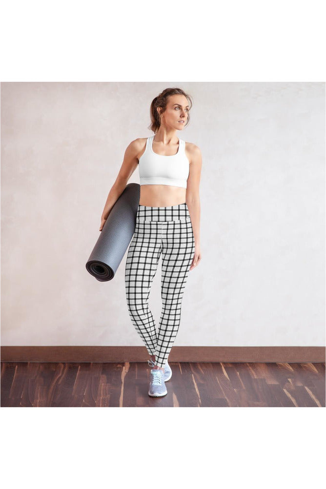 Plaid Yoga Leggings - Objet D'Art