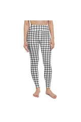 Plaid Yoga Leggings - Objet D'Art