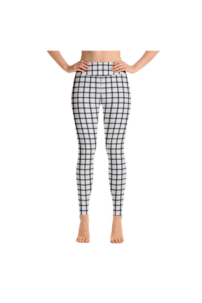 Plaid Yoga Leggings - Objet D'Art