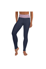 Dot Accented Yoga Leggings - Objet D'Art