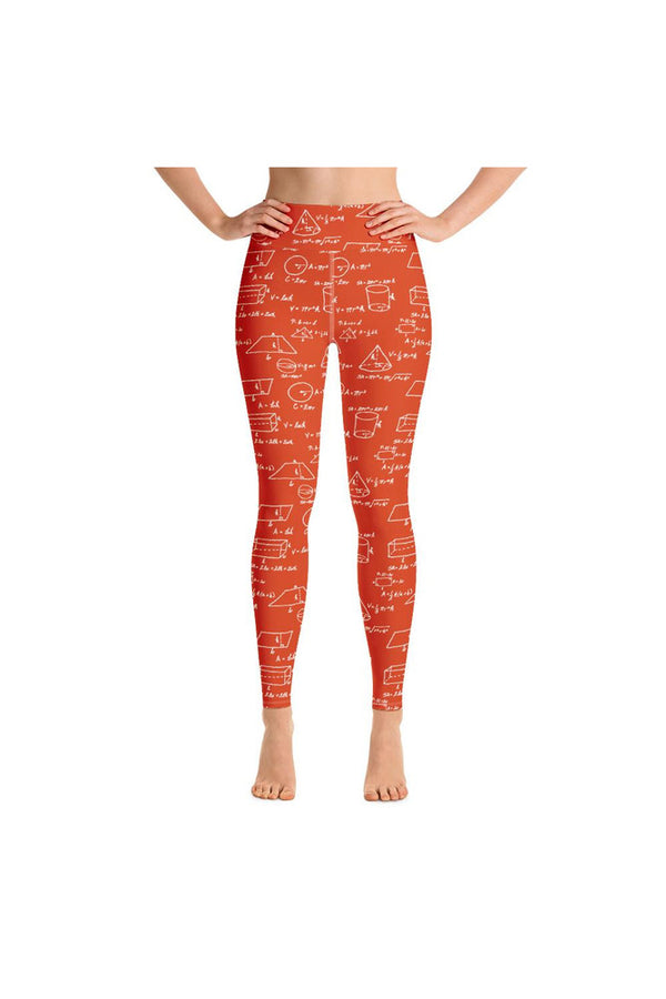 Geometric Volume Yoga Leggings - Objet D'Art
