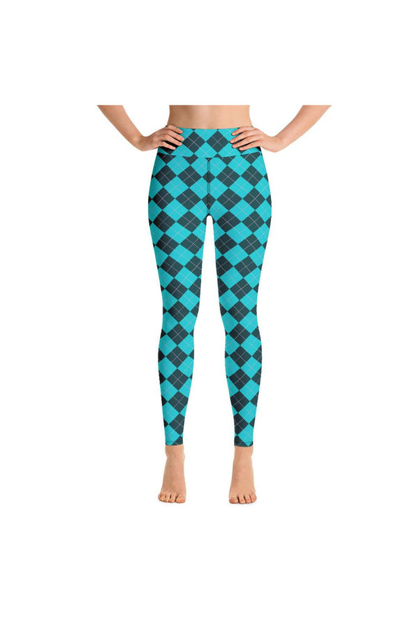 Argyle Yoga Leggings - Objet D'Art